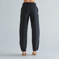 The Manhattan (Black) Barrel Pants