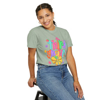 Coquette Third Grade Pencil Bow - Comfort Colors | Trendy Women's T-Shirt. Direct to Garment. Printed & Shipped in the USA. Unisex Sizes.