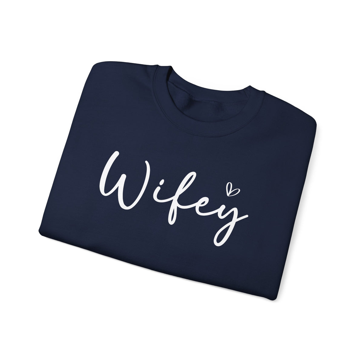 Wifey – Gildan Heavy Blend | Trendy Women’s Soft Sweatshirt. Direct to Garment. Printed & Shipped in the USA. Unisex Sizes.