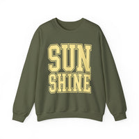 Sunshine – Gildan Heavy Blend | Trendy Women’s Soft Sweatshirt. Direct to Garment. Printed & Shipped in the USA. Unisex Sizes.