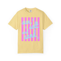 Sun, Salt and Sand - Comfort Colors | Trendy Women's T-Shirt. Direct to Garment. Printed & Shipped in the USA. Unisex Sizes.