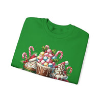 Hot Chocolate Mugs Christmas Hot Cocoa – Gildan Heavy Blend | Trendy Women’s Soft Sweatshirt. Direct to Garment. Printed & Shipped in the USA. Unisex Sizes.