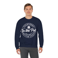 Everybody In The Pub Gettin' Tipsy – Gildan Heavy Blend | Trendy Women’s and Men's Soft Sweatshirt. Direct to Garment. Printed & Shipped in the USA. Unisex Sizes.