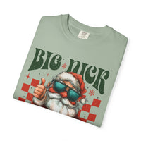 Big Nick Energy - Retro Santa Thumbs Up  - Comfort Colors | Trendy Women's T-Shirt. Direct to Garment. Printed & Shipped in the USA. Unisex Sizes.