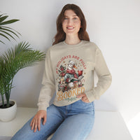 My Holidays are Fully Booked – Gildan Heavy Blend | Trendy Women’s Soft Sweatshirt. Direct to Garment. Printed & Shipped in the USA. Unisex Sizes.