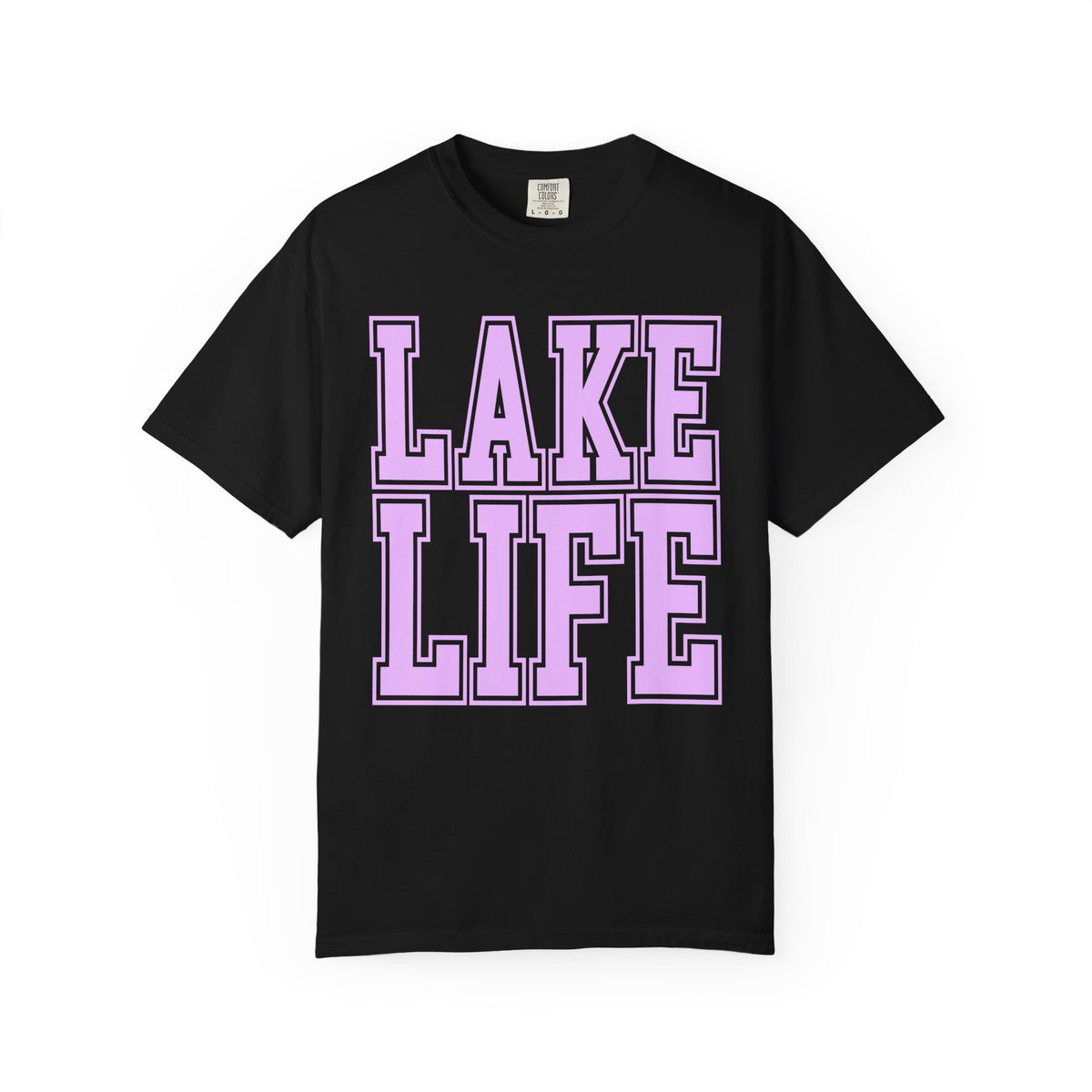 Lake Life - Comfort Colors | Trendy Men's & Women's T-Shirt. Direct to Garment. Printed & Shipped in the USA. Unisex Sizes.