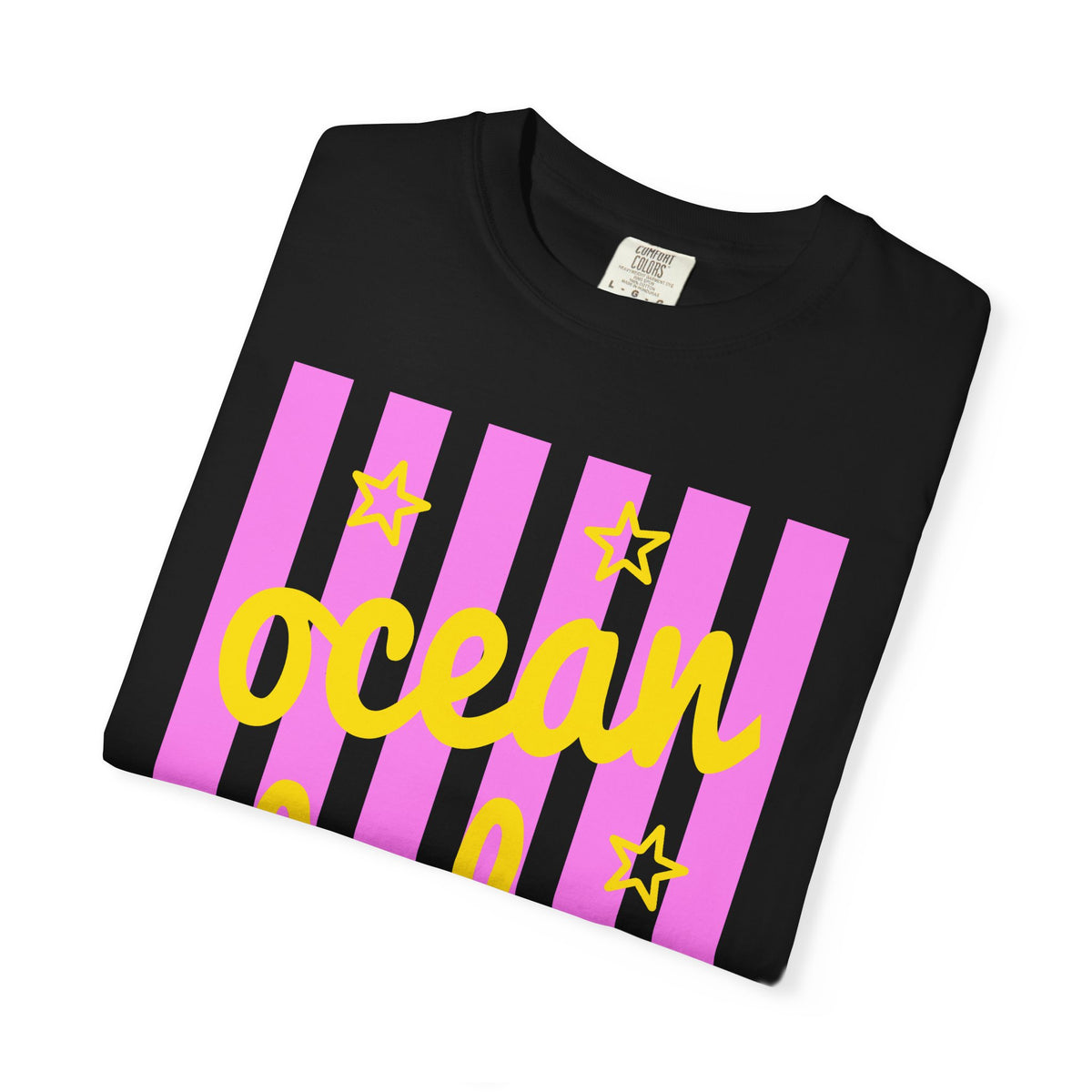 Ocean Babe - Comfort Colors | Trendy Women's T-Shirt. Direct to Garment. Printed & Shipped in the USA. Unisex Sizes.