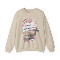 Christian Scrapbook – Gildan Heavy Blend | Trendy Women’s Soft Sweatshirt. Direct to Garment. Printed & Shipped in the USA. Unisex Sizes.