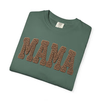 Mama, Faux Knit - Comfort Colors | Trendy Women's T-Shirt. Direct to Garment. Printed & Shipped in the USA. Unisex Sizes.