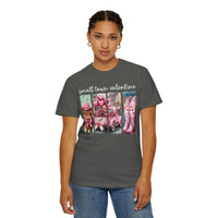 Small Town Valentine - Comfort Colors | Trendy Women's T-Shirt. Direct to Garment. Printed & Shipped in the USA. Unisex Sizes.