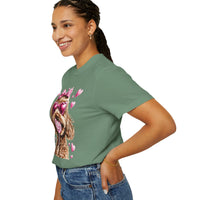 Goldendoodle Love - Comfort Colors | Trendy Women's T-Shirt. Direct to Garment. Printed & Shipped in the USA. Unisex Sizes.