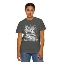 Booktrovert - Comfort Colors | Trendy Women's T-Shirt. Direct to Garment. Printed & Shipped in the USA. Unisex Sizes.