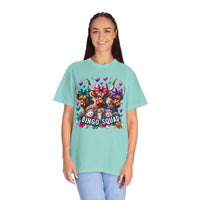Cute Highland Cows Bingo Squad - Comfort Colors | Trendy Women's T-Shirt. Direct to Garment. Printed & Shipped in the USA. Unisex Sizes.