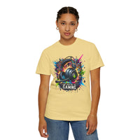 Gaming Headset I Can't Hear You, I'm Gaming - Comfort Colors | Trendy Men's And Women's T-Shirt. Direct to Garment. Printed & Shipped in the USA. Unisex Sizes.