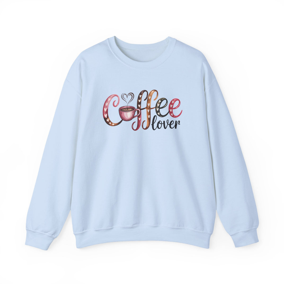 Coffee Lover – Gildan Heavy Blend | Trendy Women’s Soft Sweatshirt. Direct to Garment. Printed & Shipped in the USA. Unisex Sizes.