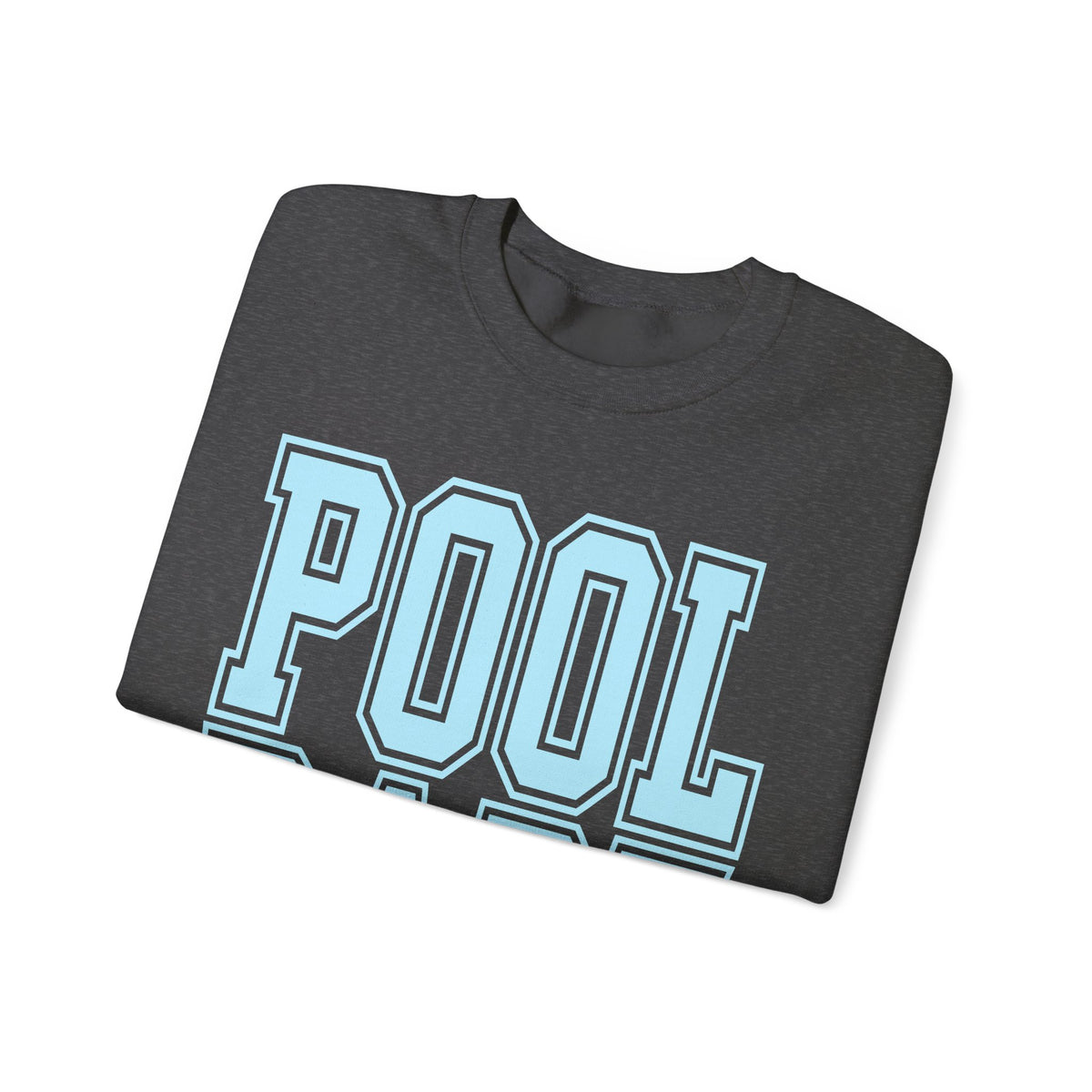 Pool Babe – Gildan Heavy Blend | Trendy Women’s Soft Sweatshirt. Direct to Garment. Printed & Shipped in the USA. Unisex Sizes.