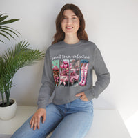 Small Town Valentine – Gildan Heavy Blend | Trendy Women’s Soft Sweatshirt. Direct to Garment. Printed & Shipped in the USA. Unisex Sizes.