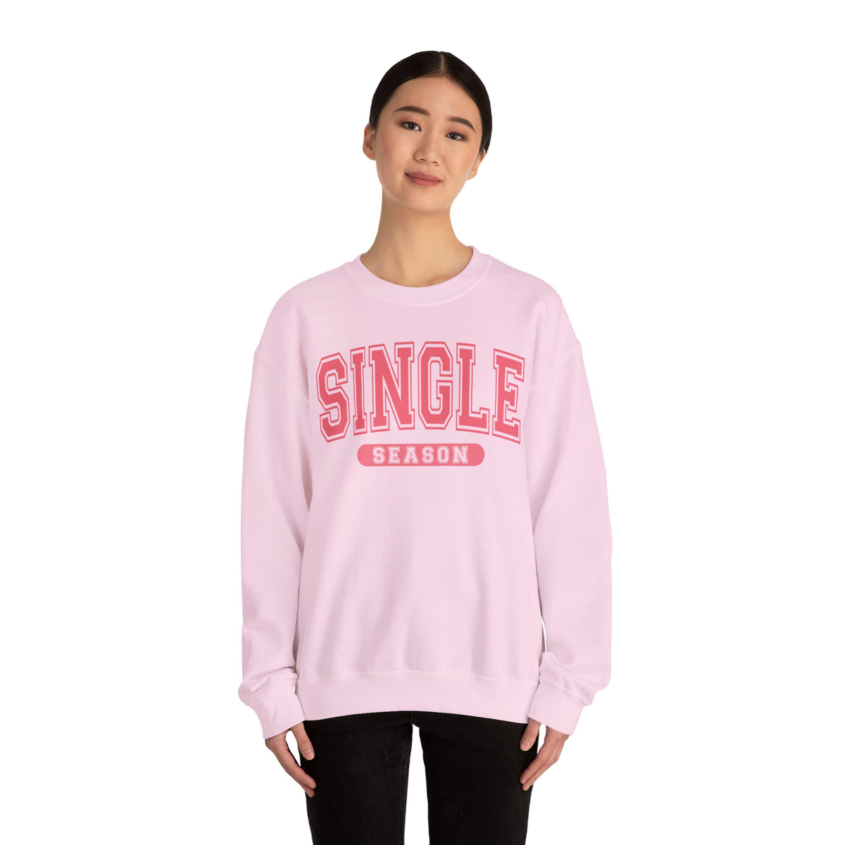Single Season - Varsity – Gildan Heavy Blend | Trendy Women’s Soft Sweatshirt. Direct to Garment. Printed & Shipped in the USA. Unisex Sizes.