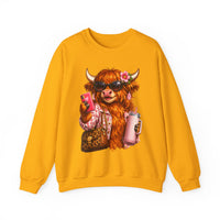 Highland Diva – Gildan Heavy Blend | Trendy Women’s Soft Sweatshirt. Direct to Garment. Printed & Shipped in the USA. Unisex Sizes.