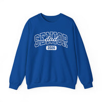 Senior Dad 2026 – Gildan Heavy Blend | Trendy Men's Soft Sweatshirt. Direct to Garment. Printed & Shipped in the USA. Unisex Sizes.