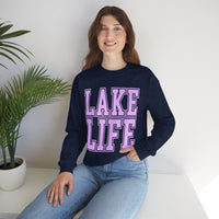 Lake Life – Gildan Heavy Blend | Trendy Men's & Women’s Soft Sweatshirt. Direct to Garment. Printed & Shipped in the USA. Unisex Sizes.