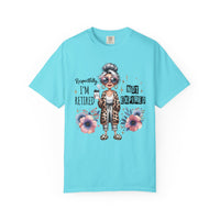 Retired Not Expired, Leopard Funny Grandma - Comfort Colors | Trendy Women's T-Shirt. Direct to Garment. Printed & Shipped in the USA. Unisex Sizes.