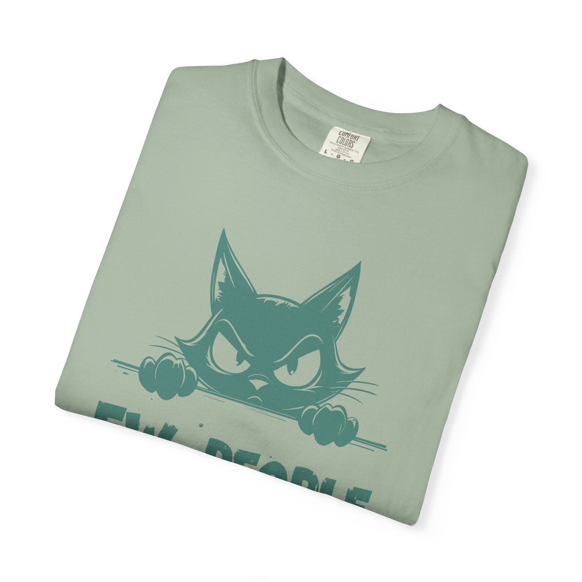 Ew People, Grumpy Cat - Comfort Colors | Funny Unisex T-Shirt. Direct to Garment. Printed & Shipped in the USA. Unisex Sizes.