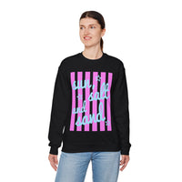 Sun, Salt and Sand – Gildan Heavy Blend | Trendy Women’s Soft Sweatshirt. Direct to Garment. Printed & Shipped in the USA. Unisex Sizes.