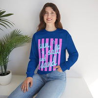 Sun, Salt and Sand – Gildan Heavy Blend | Trendy Women’s Soft Sweatshirt. Direct to Garment. Printed & Shipped in the USA. Unisex Sizes.