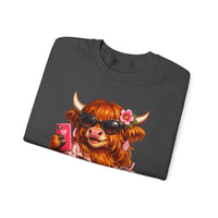 Highland Diva – Gildan Heavy Blend | Trendy Women’s Soft Sweatshirt. Direct to Garment. Printed & Shipped in the USA. Unisex Sizes.