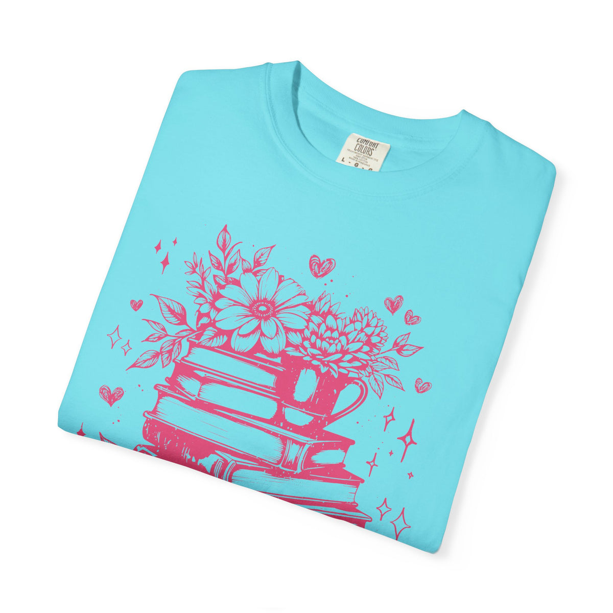 Booktrovert - Comfort Colors | Trendy Women's T-Shirt. Direct to Garment. Printed & Shipped in the USA. Unisex Sizes.