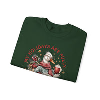 My Holidays are Fully Booked – Gildan Heavy Blend | Trendy Women’s Soft Sweatshirt. Direct to Garment. Printed & Shipped in the USA. Unisex Sizes.