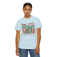 Receptionist Life - Comfort Colors | Trendy Women's T-Shirt. Direct to Garment. Printed & Shipped in the USA. Unisex Sizes.