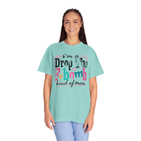 I'm A Drop The F-Bomb Mom Funny - Comfort Colors | Trendy Women's T-Shirt. Direct to Garment. Printed & Shipped in the USA. Unisex Sizes.