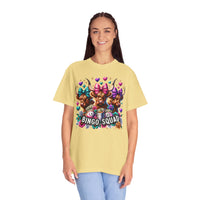 Cute Highland Cows Bingo Squad - Comfort Colors | Trendy Women's T-Shirt. Direct to Garment. Printed & Shipped in the USA. Unisex Sizes.