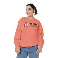 Be Kind. We're Just Trying To Survive Too. Possum. Raccoon. *This Shirt Saves Lives* - Comfort Colors | Trendy Women's and Men's Sweatshirt. Direct to Garment. Printed & Shipped in the USA. Unisex Sizes.
