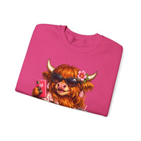 Highland Diva – Gildan Heavy Blend | Trendy Women’s Soft Sweatshirt. Direct to Garment. Printed & Shipped in the USA. Unisex Sizes.
