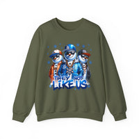 They Not Like Us Snowmen – Gildan Heavy Blend | Trendy Men's and Women’s Soft Sweatshirt. Direct to Garment. Printed & Shipped in the USA. Unisex Sizes.