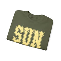 Sunshine – Gildan Heavy Blend | Trendy Women’s Soft Sweatshirt. Direct to Garment. Printed & Shipped in the USA. Unisex Sizes.
