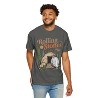 Rolling Stones "Since AD 33" Easter Empty Tomb Christian - Comfort Colors | Trendy Men's and Women's T-Shirt. Direct to Garment. Printed & Shipped in the USA. Unisex Sizes.