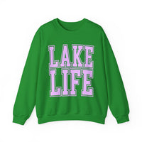Lake Life – Gildan Heavy Blend | Trendy Men's & Women’s Soft Sweatshirt. Direct to Garment. Printed & Shipped in the USA. Unisex Sizes.