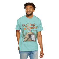 Rolling Stones "Since AD 33" Easter Empty Tomb Christian - Comfort Colors | Trendy Men's and Women's T-Shirt. Direct to Garment. Printed & Shipped in the USA. Unisex Sizes.