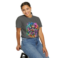 Birthday Girl, Neon Leopard - Comfort Colors | Trendy Women's T-Shirt. Direct to Garment. Printed & Shipped in the USA. Unisex Sizes.