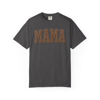 Mama, Faux Knit - Comfort Colors | Trendy Women's T-Shirt. Direct to Garment. Printed & Shipped in the USA. Unisex Sizes.