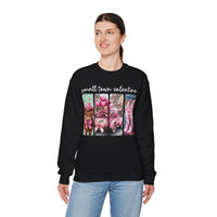 Small Town Valentine – Gildan Heavy Blend | Trendy Women’s Soft Sweatshirt. Direct to Garment. Printed & Shipped in the USA. Unisex Sizes.