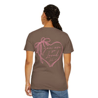 You Are So Loved, Christian Faith - Front & Back Printed - Comfort Colors | Trendy Women's T-Shirt. Direct to Garment. Printed & Shipped in the USA. Unisex Sizes.