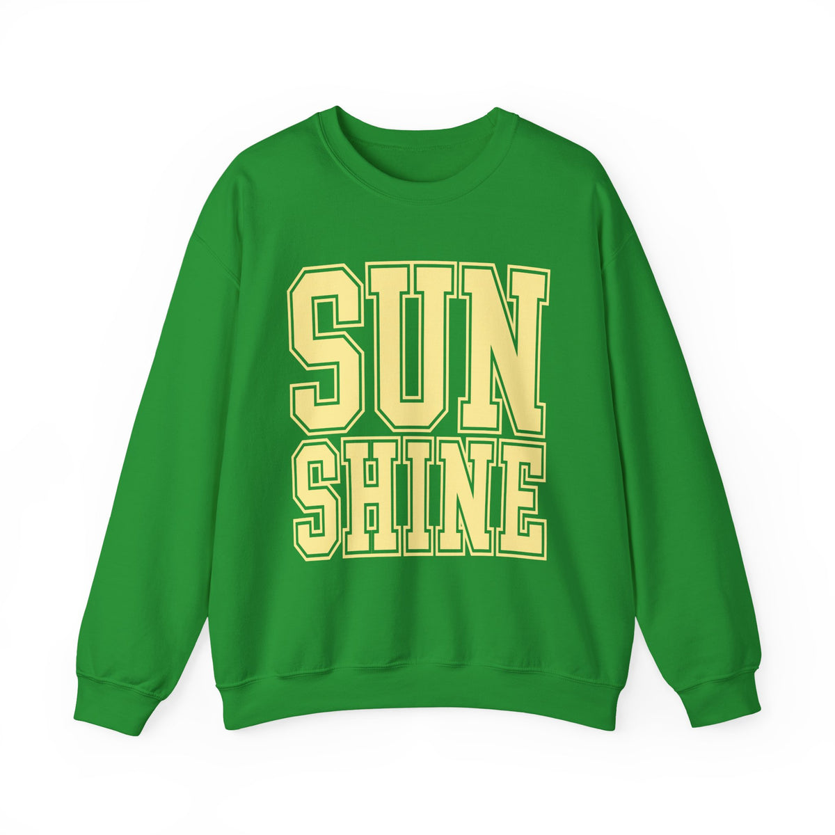Sunshine – Gildan Heavy Blend | Trendy Women’s Soft Sweatshirt. Direct to Garment. Printed & Shipped in the USA. Unisex Sizes.