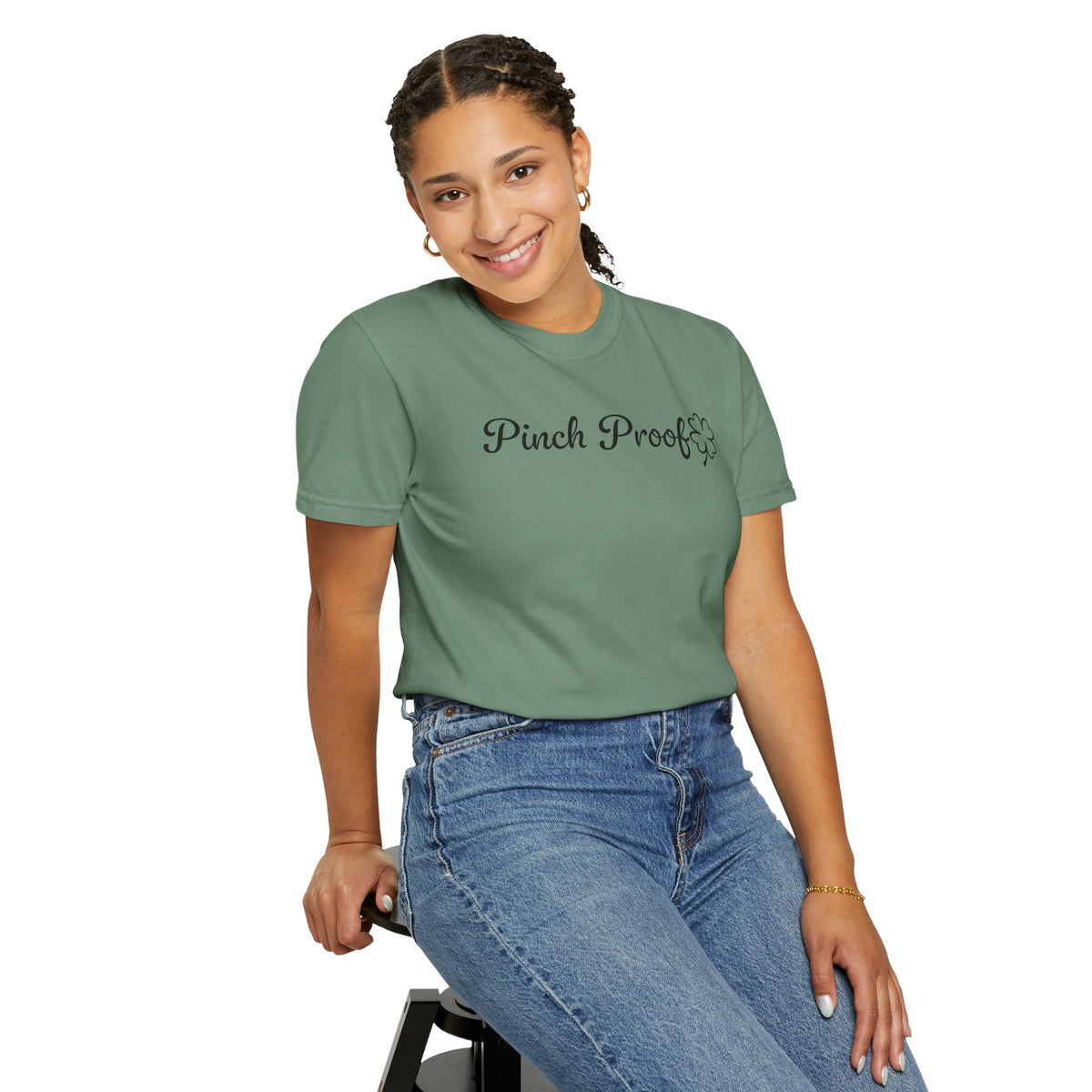 Pinch Proof - Comfort Colors | Trendy Women's and Men's T-Shirt. Direct to Garment. Printed & Shipped in the USA. Unisex Sizes.