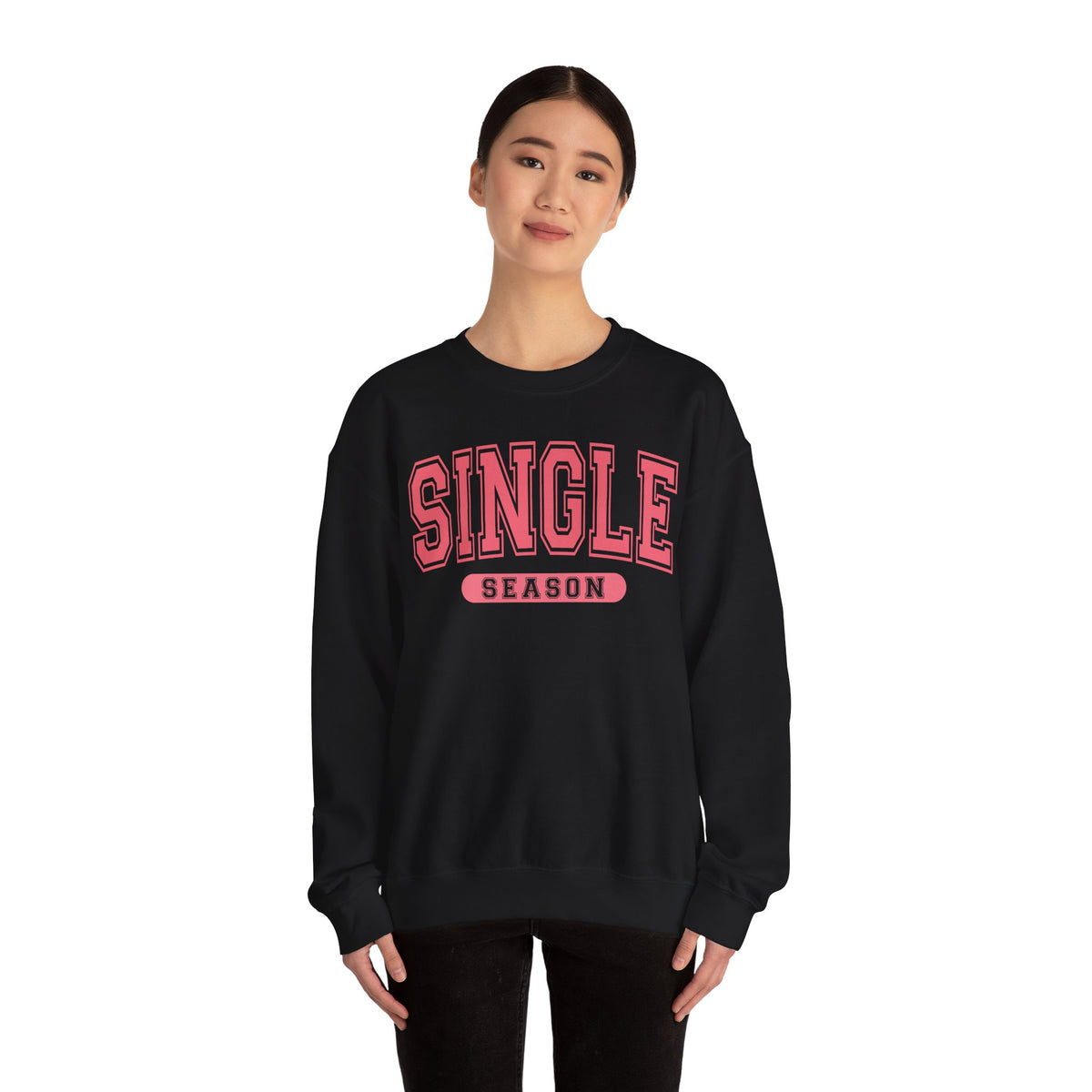 Single Season - Varsity – Gildan Heavy Blend | Trendy Women’s Soft Sweatshirt. Direct to Garment. Printed & Shipped in the USA. Unisex Sizes.