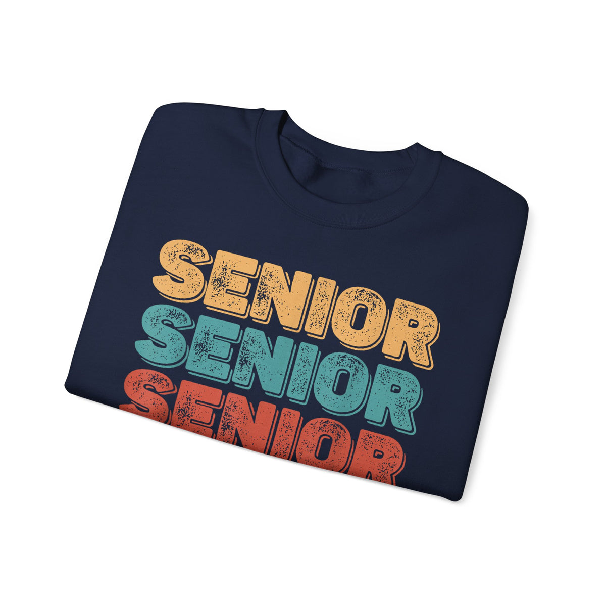 Senior Class of 2026 Retro – Gildan Heavy Blend | Trendy Men's and Women’s Soft Sweatshirt. Direct to Garment. Printed & Shipped in the USA. Unisex Sizes.